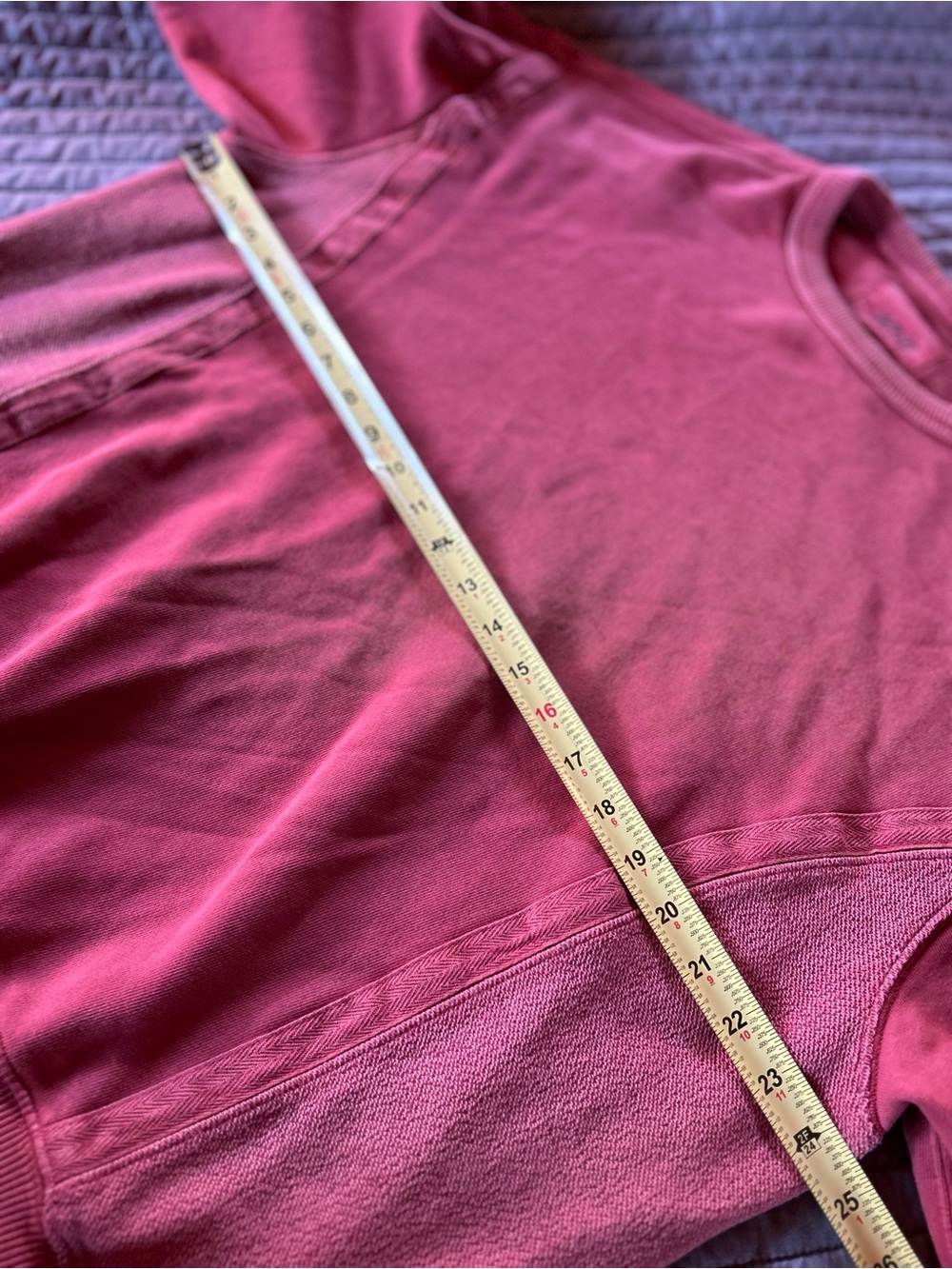 Aerie Coral Crewneck Sweatshirt - Picture 9 of 9